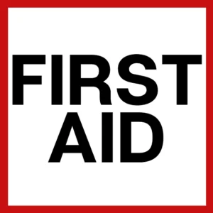 First Aid (only) In-Person Class