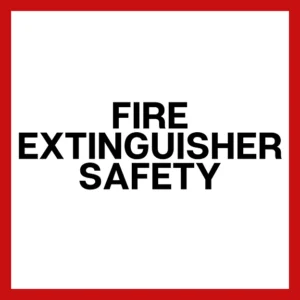 Fire Safety (only) In-Person Class